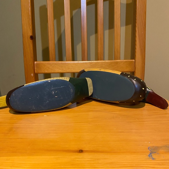 Wooden Duck figurines approx 10 inches - Picture 5 of 5